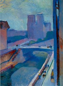 Henri Matisse Notre-Dame, une fin d'après-midi 1902